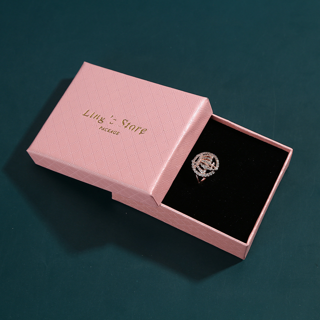 Personalizowane pudełko na biżuterię z własnym logo 5x8cm - doskonałe opakowanie prezentów, wystawianie 32 sztuk - Wianko - 15