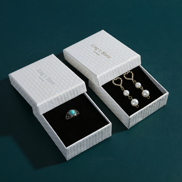 Personalizowane pudełko na biżuterię z własnym logo 5x8cm - doskonałe opakowanie prezentów, wystawianie 32 sztuk - Wianko - 3