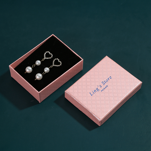 Personalizowane pudełko na biżuterię z własnym logo 5x8cm - doskonałe opakowanie prezentów, wystawianie 32 sztuk - Wianko - 12