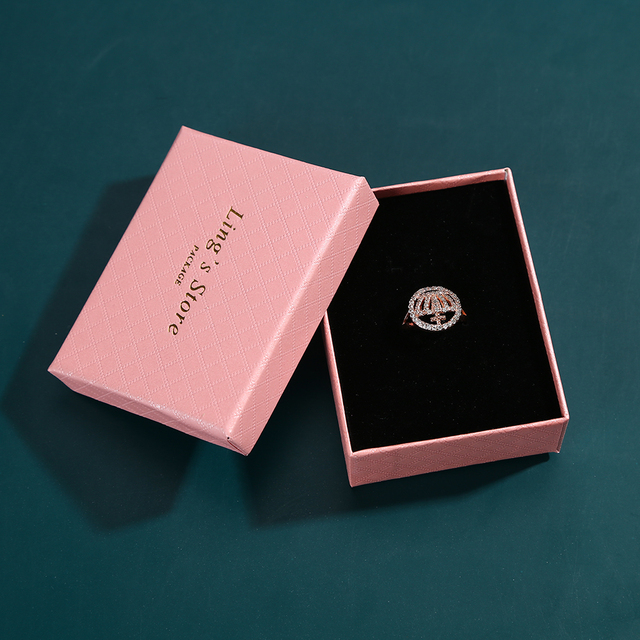 Personalizowane pudełko na biżuterię z własnym logo 5x8cm - doskonałe opakowanie prezentów, wystawianie 32 sztuk - Wianko - 16