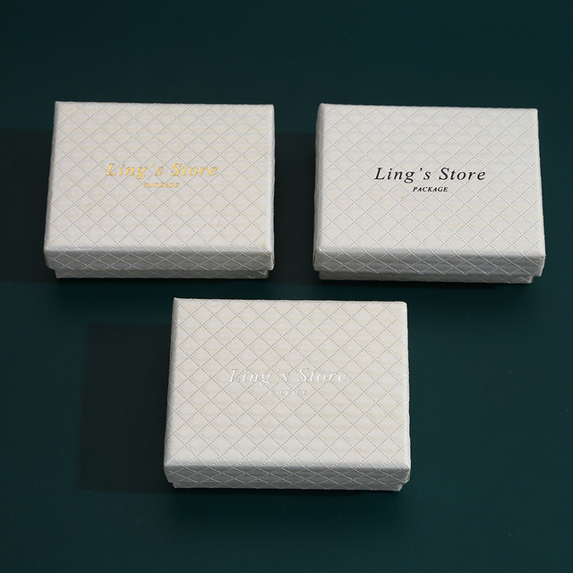 Personalizowane pudełko na biżuterię z własnym logo 5x8cm - doskonałe opakowanie prezentów, wystawianie 32 sztuk - Wianko - 7