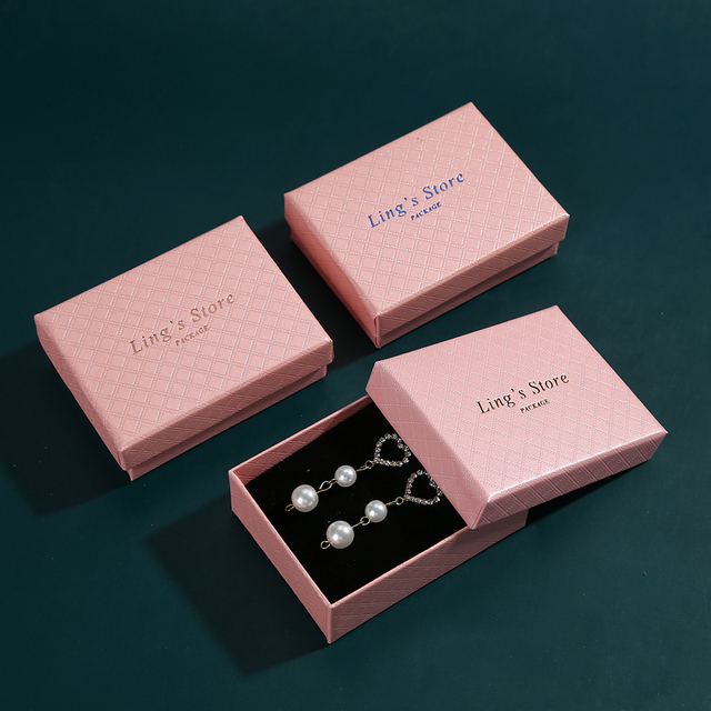 Personalizowane pudełko na biżuterię z własnym logo 5x8cm - doskonałe opakowanie prezentów, wystawianie 32 sztuk - Wianko - 14