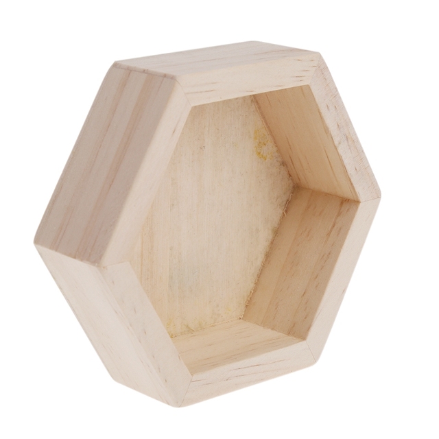 Stojak na naszyjniki drewniany Hexagon 2020 - Wianko - 7