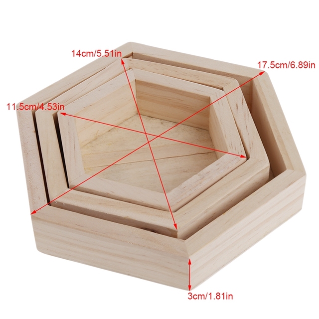 Stojak na naszyjniki drewniany Hexagon 2020 - Wianko - 11