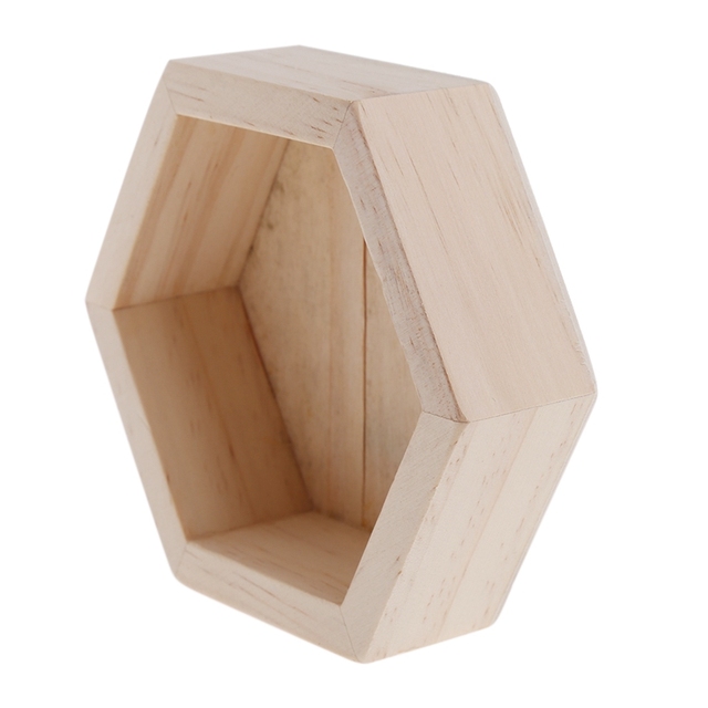 Stojak na naszyjniki drewniany Hexagon 2020 - Wianko - 2