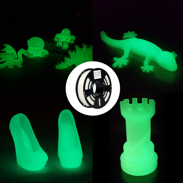 Kywoo3D Filament PLA 1KG 1.75MM Głowiący zielony 3D - wytrzymały materiał drukarski do drukarek 3D - Wianko - 4