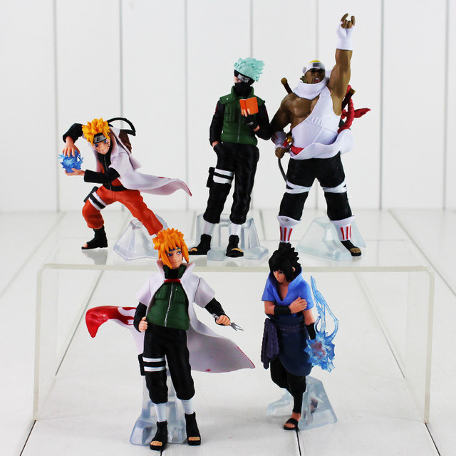 Figurka modelu Anime Cartoon PVC, 5 sztuk/partia, styl japoński zabawki - Wianko - 7