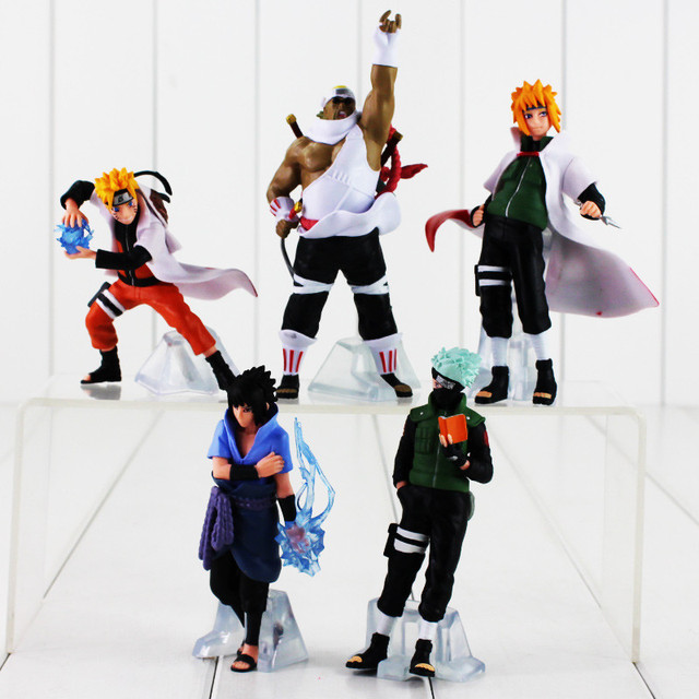 Figurka modelu Anime Cartoon PVC, 5 sztuk/partia, styl japoński zabawki - Wianko - 1