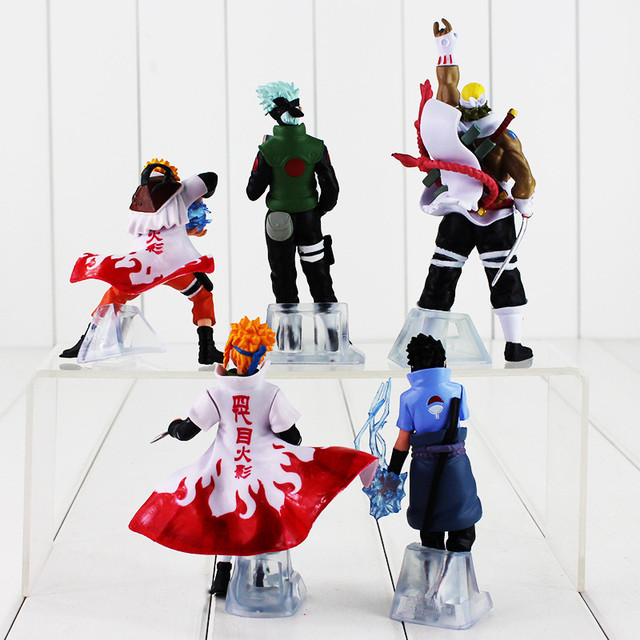 Figurka modelu Anime Cartoon PVC, 5 sztuk/partia, styl japoński zabawki - Wianko - 2