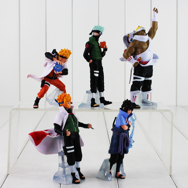 Figurka modelu Anime Cartoon PVC, 5 sztuk/partia, styl japoński zabawki - Wianko - 3