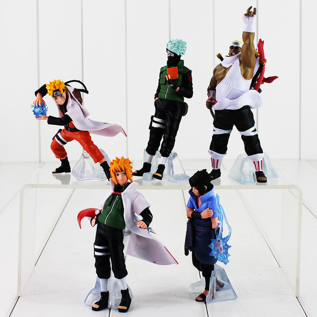 Figurka modelu Anime Cartoon PVC, 5 sztuk/partia, styl japoński zabawki - Wianko - 4