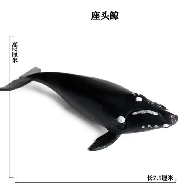 Nowe figurki postaci żółw delfin rekin krab akwarium ocean edukacja zabawka - Wianko - 24