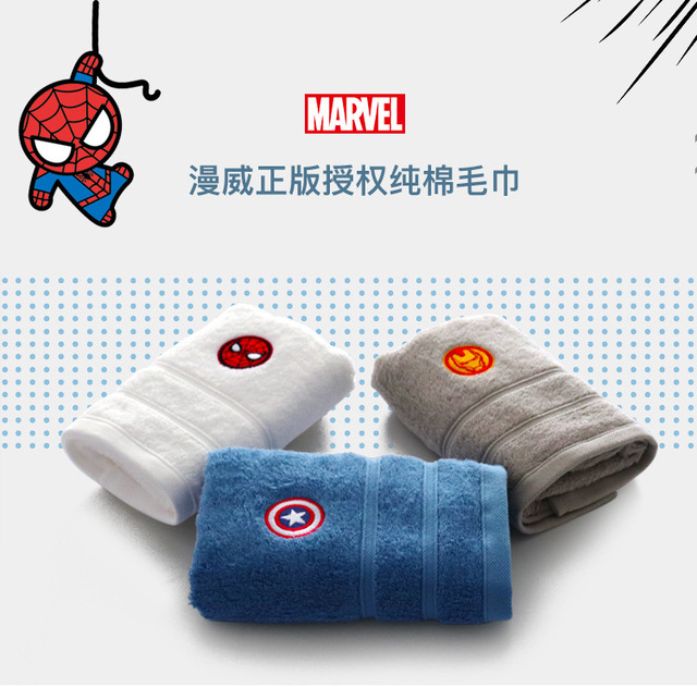 Ręcznik kąpielowy Marvel Spiderman dla dorosłych 34x75 cm - Wianko - 1