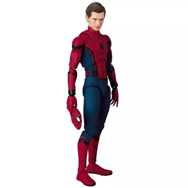 Figurka Spiderman Marvel - Model postaci pcv z ruchomymi stawami - Avengers Spider-Man - kolekcjonerskie lalki świąteczne dla dzieci - Wianko - 5