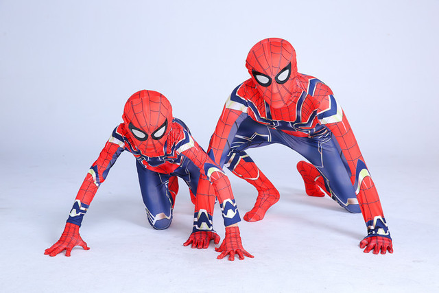 Zestaw kostiumu Cosplay Disney Marvel: Człowiek-pająk, Deadpool (dzieci, dorośli) - Wianko - 12