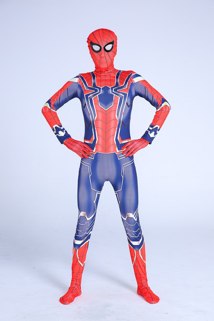 Zestaw kostiumu Cosplay Disney Marvel: Człowiek-pająk, Deadpool (dzieci, dorośli) - Wianko - 13
