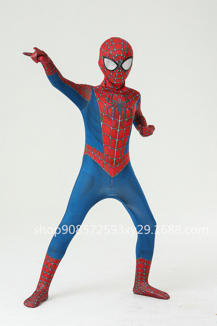 Zestaw kostiumu Cosplay Disney Marvel: Człowiek-pająk, Deadpool (dzieci, dorośli) - Wianko - 29