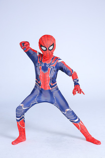Zestaw kostiumu Cosplay Disney Marvel: Człowiek-pająk, Deadpool (dzieci, dorośli) - Wianko - 14