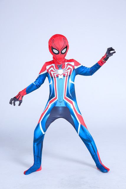 Zestaw kostiumu Cosplay Disney Marvel: Człowiek-pająk, Deadpool (dzieci, dorośli) - Wianko - 18