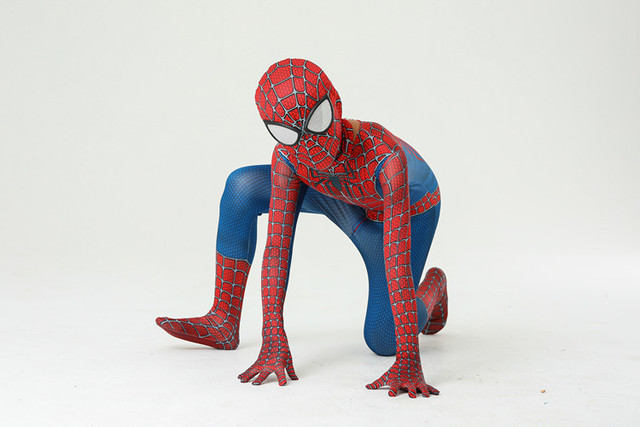 Zestaw kostiumu Cosplay Disney Marvel: Człowiek-pająk, Deadpool (dzieci, dorośli) - Wianko - 28