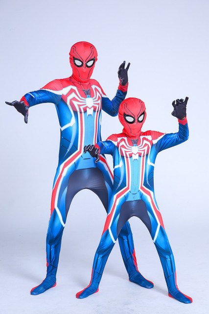 Zestaw kostiumu Cosplay Disney Marvel: Człowiek-pająk, Deadpool (dzieci, dorośli) - Wianko - 16