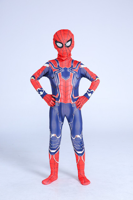 Zestaw kostiumu Cosplay Disney Marvel: Człowiek-pająk, Deadpool (dzieci, dorośli) - Wianko - 15