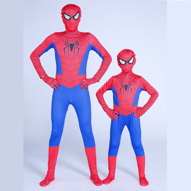 Zestaw kostiumu Cosplay Disney Marvel: Człowiek-pająk, Deadpool (dzieci, dorośli) - Wianko - 22