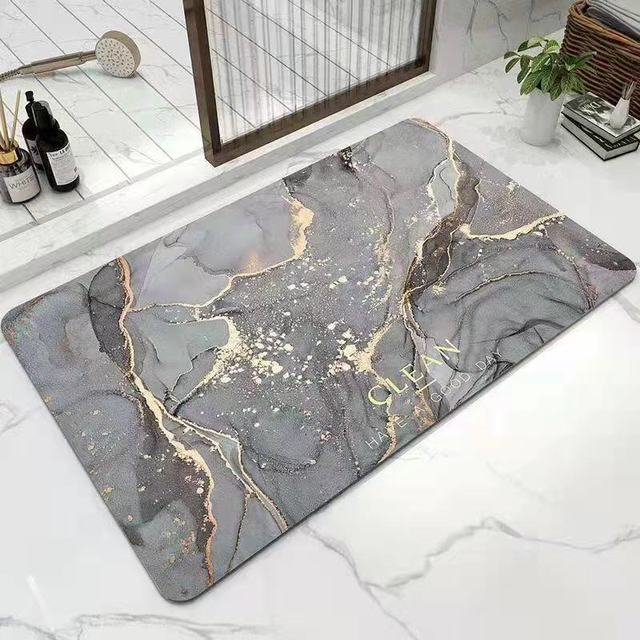 Dywan łazienkowy: Wysoce wydajny matowy antypoślizgowy dywan absorbuje wodę szybko i skutecznie - Wianko - 4