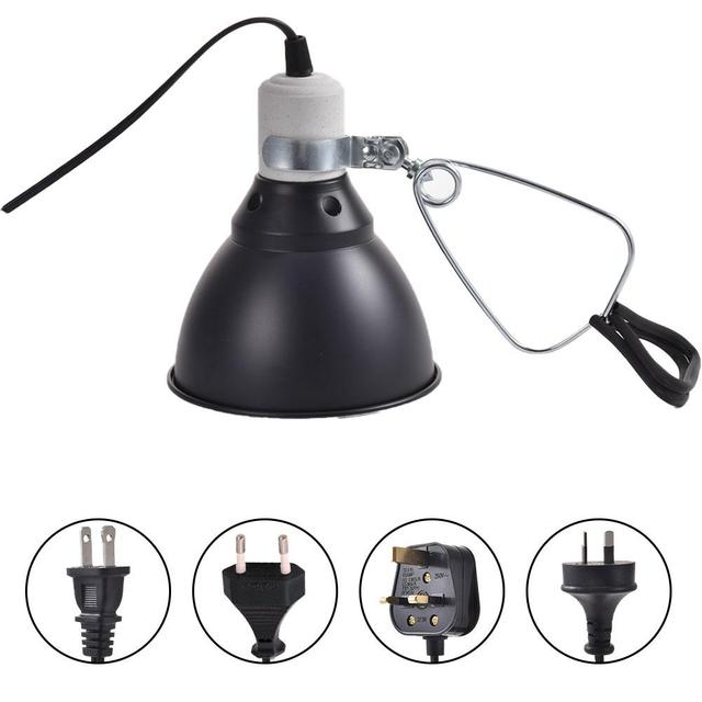 Lampa oświetleniowa UVB 300W E27 100-240V dla gadów z grzałką i uchwytem - dropship - Wianko - 5