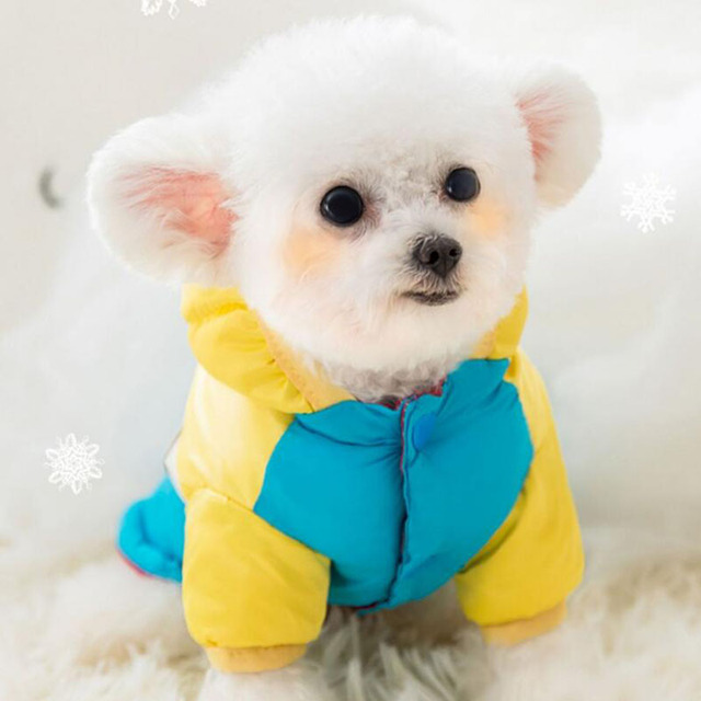 Wodoodporna kurtka z kapturem dla dużego psa - jesień/ciepłe zimowe ubrania - Wianko - 33