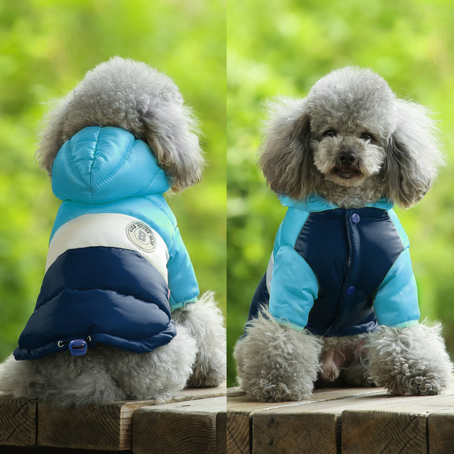 Wodoodporna kurtka z kapturem dla dużego psa - jesień/ciepłe zimowe ubrania - Wianko - 48