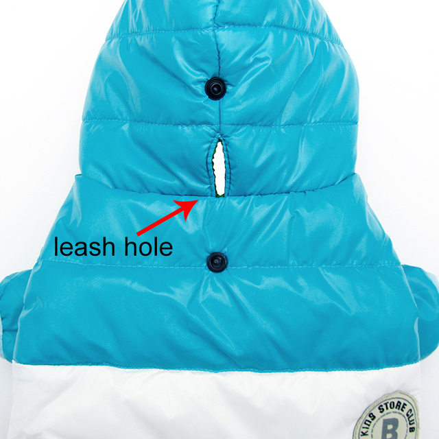 Wodoodporna kurtka z kapturem dla dużego psa - jesień/ciepłe zimowe ubrania - Wianko - 45