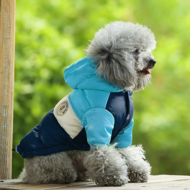 Wodoodporna kurtka z kapturem dla dużego psa - jesień/ciepłe zimowe ubrania - Wianko - 50