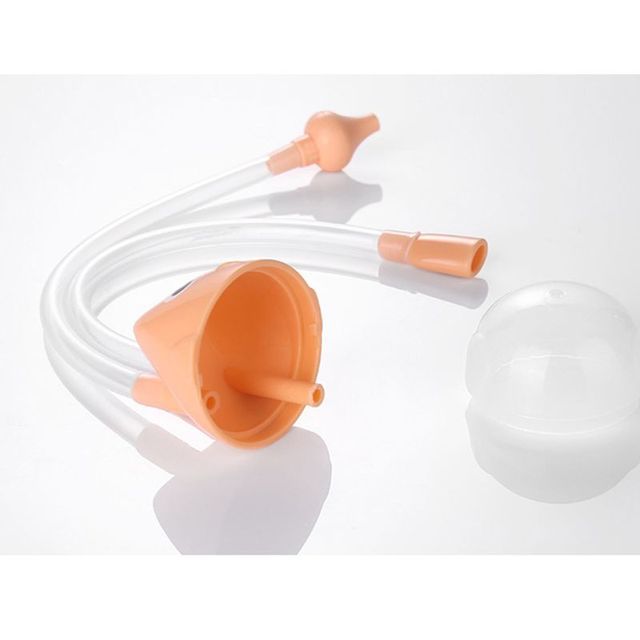 Silikonowy aspirator do nosa do ssania 2020 Baby Aspirator CZYSZCZENIE NOZDRZY 425F - Wianko - 7