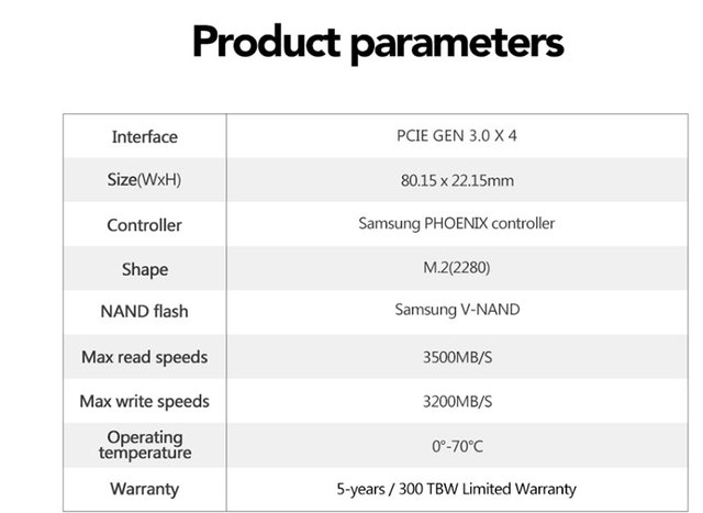 Samsung 970 EVO Plus - wewnętrzny dysk SSD M.2 NVME 2280 o pojemności 250GB, 500GB, 1TB lub 2TB - Wianko - 8