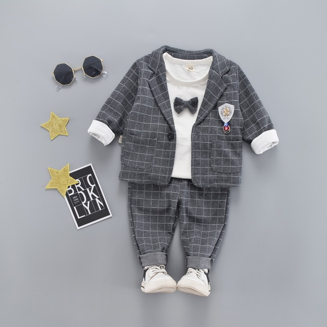 Zestaw garniturów formalnych dla chłopców na wydarzenia: koszula, kurtka, spodnie - Prom Piano Tuxedo - Wianko - 3