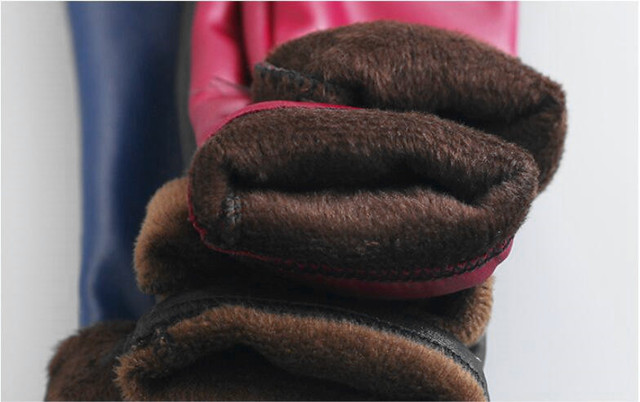 Warme Winterleggings aus Fake-PU-Leder für Mädchen und Jungen - dicke und warme Kinderhosen - Wianko - 13