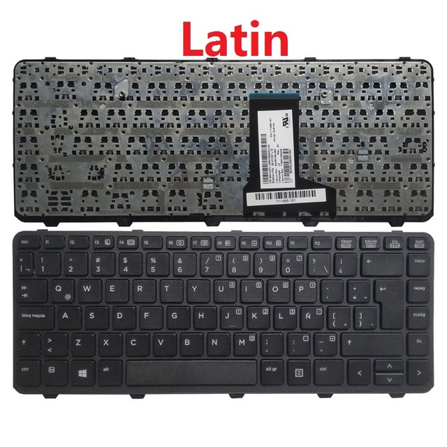 Klawiatura do laptopa HP ProBook 430 G1 czarny z ramką - angielski/US/UK/LA/Latin, zamienne - Wianko - 3