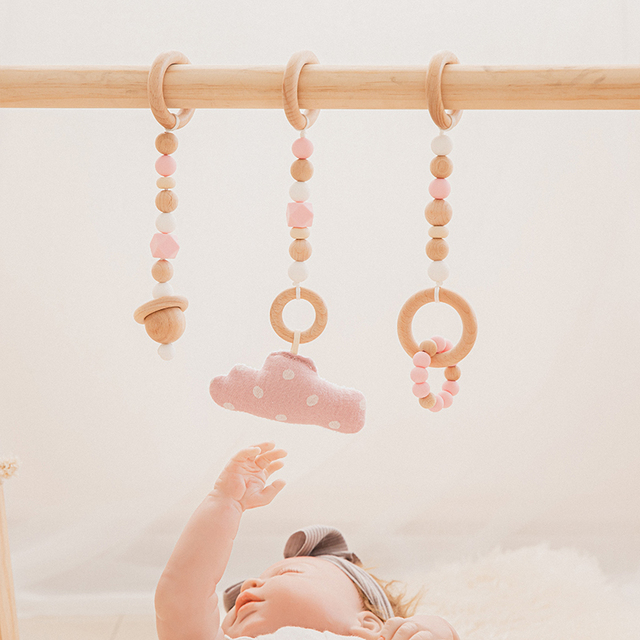Grzechotki Montessori dla niemowląt - 3 sztuki - Wianko - 15