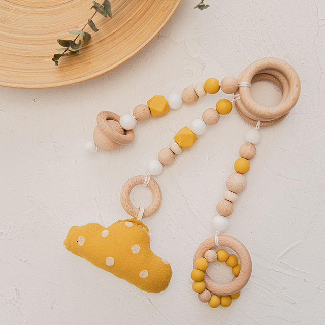 Grzechotki Montessori dla niemowląt - 3 sztuki - Wianko - 10