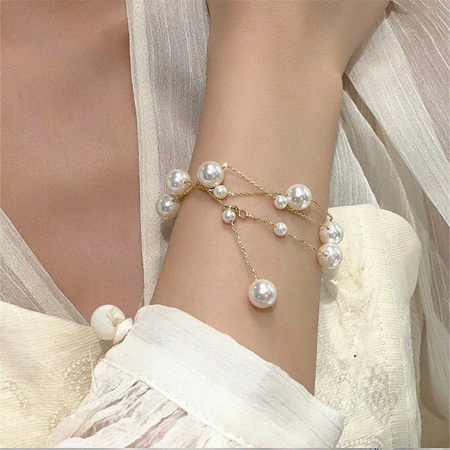 Barokowy naszyjnik z imitacji pereł - wysoka jakość, prosty prezent, moda jesień 2021 - Wianko - 5