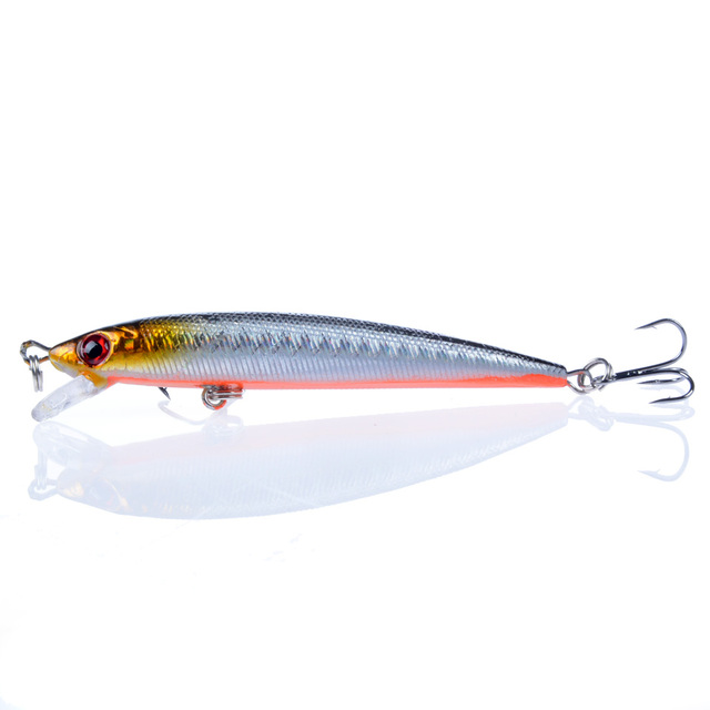 Minnow przynęta Wobbler twarde przynęty Crankbaits 1 sztuka 9cm 6g ABS - Wianko - 7