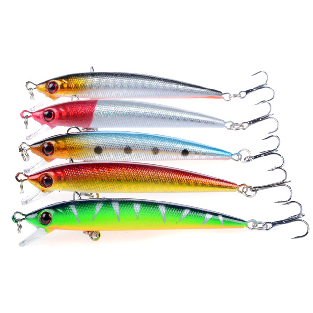 Minnow przynęta Wobbler twarde przynęty Crankbaits 1 sztuka 9cm 6g ABS - Wianko - 1