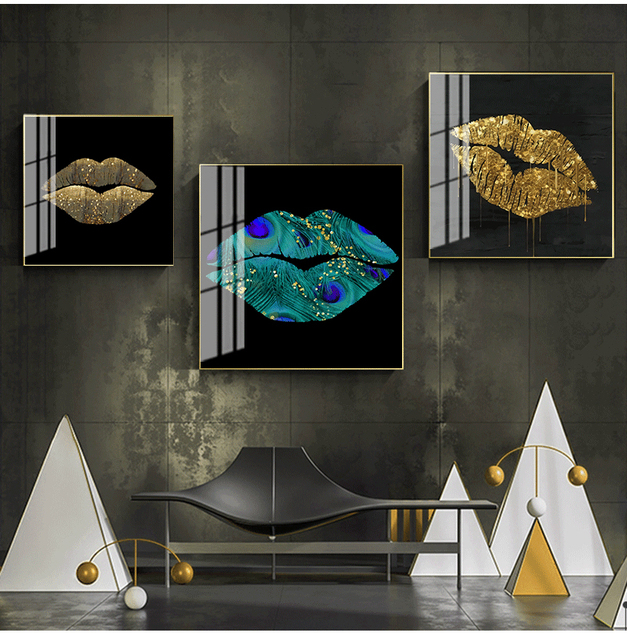 Obraz minimalistyczny abstrakcyjne złoto luksusowe Canvas artystyczny - dekoracja wnętrza, ścienne plakaty do salonu domowego - Wianko - 3