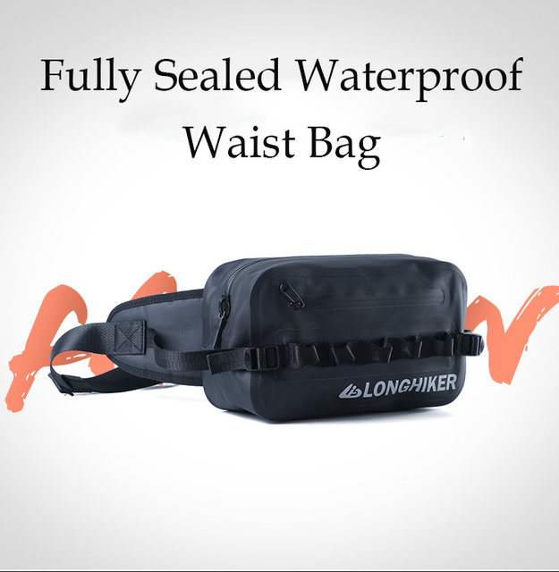 Hermetyczny pokrowiec na torbę do pływania i nurkowania - wodoodporny, talia, IPX8 - Wianko - 1