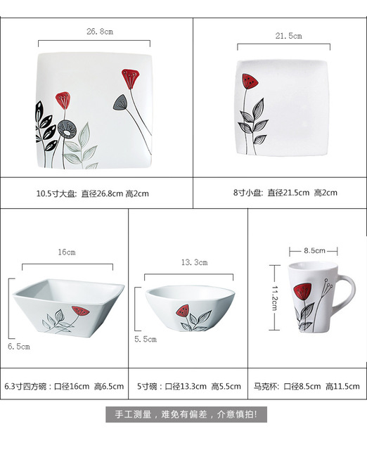 Japońska ręcznie malowana ceramiczna miseczka lotosowa - Wianko - 2