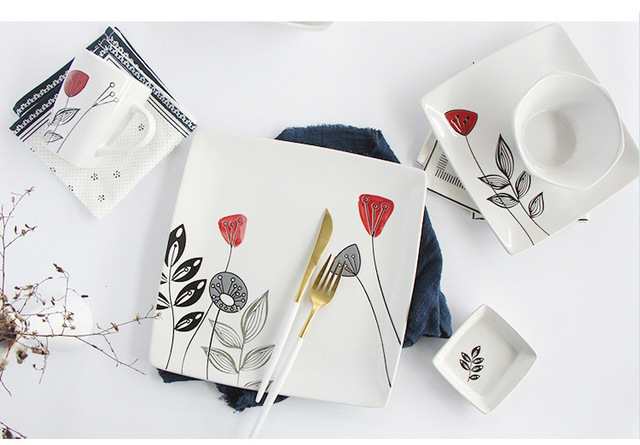 Japońska ręcznie malowana ceramiczna miseczka lotosowa - Wianko - 14
