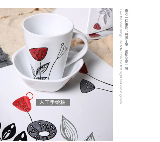 Japońska ręcznie malowana ceramiczna miseczka lotosowa - Wianko - 7
