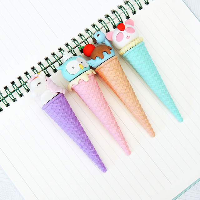 Lody Popsicle gumka do mazania kreatywność Mini Lollipop dla dzieci uczeń - Wianko - 3