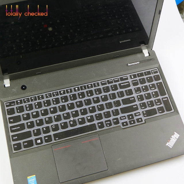 Silikonowa klawiatura skóry pokrywa dla Lenovo ThinkPad L15 Gen 1/2, E15, T15, T15p, T15g Gen1/2 laptopa - Wianko - 3